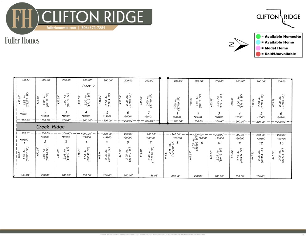 Clifton Ridge Marketing Plat V25.1