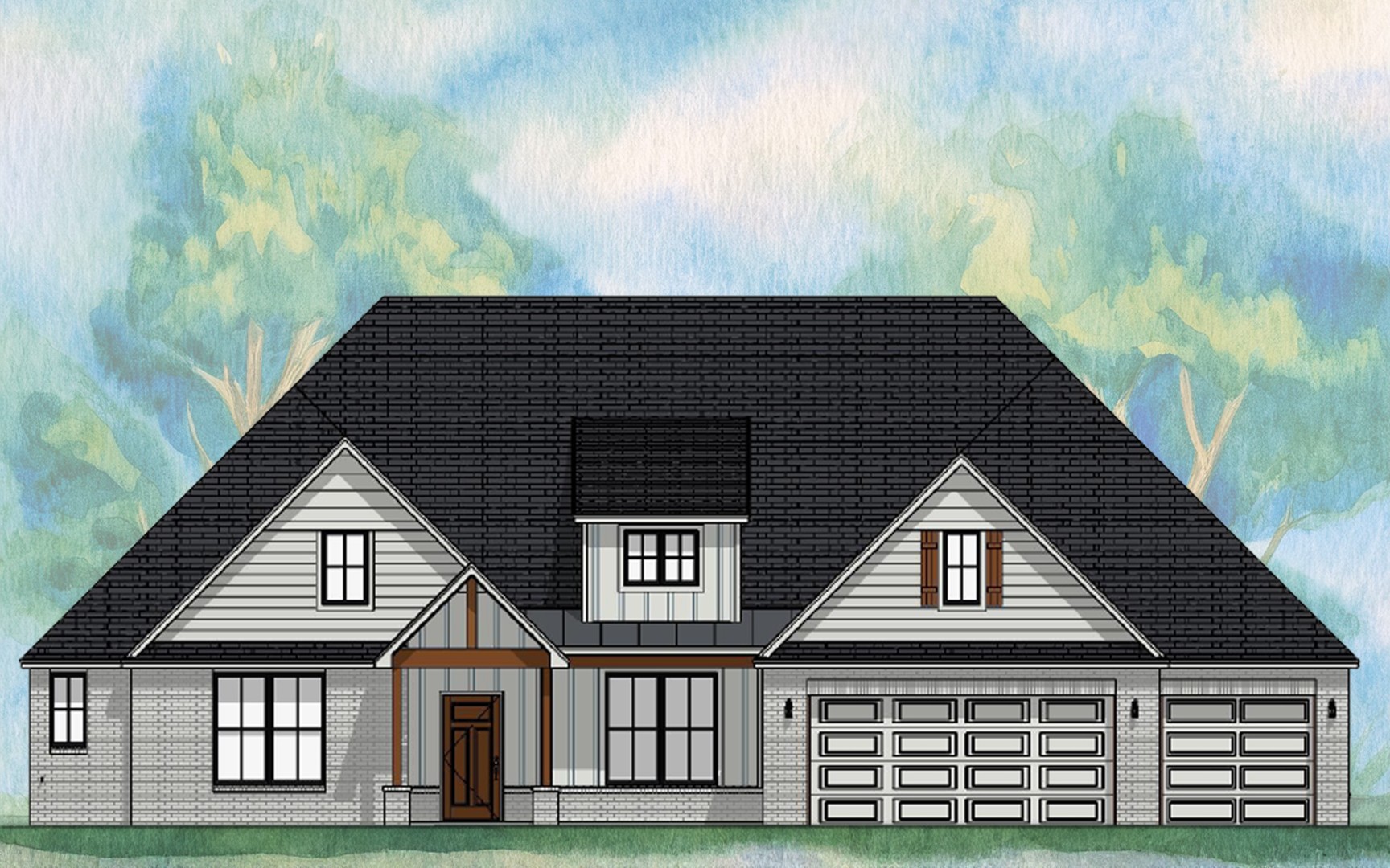 Elevation Thumbnail Sequoia (1920x1080) Fuller Homes, Home Builders Amarillo TX