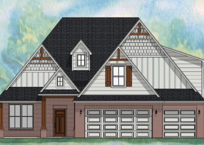 Elevation Thumbnail Westport A (1920x1080) Fuller Homes, Home Builders Amarillo TX