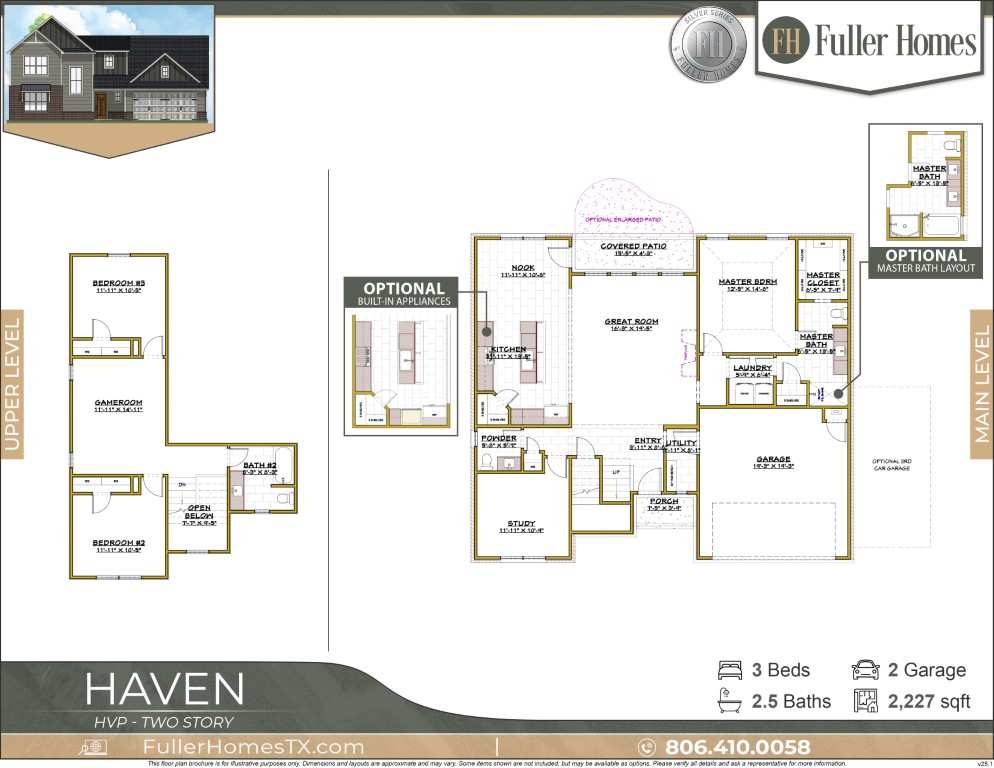 Haven HVP V25.1 Fuller Homes, Home Builders Amarillo TX (1366x768)