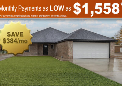 Payment 1405 Cabernet Way Fuller Homes Home Builders Amarillo TX 10.1.25