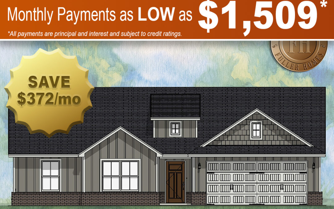Payment 1407 Cabernet Way Fuller Homes Home Builders Amarillo TX 10.1.25