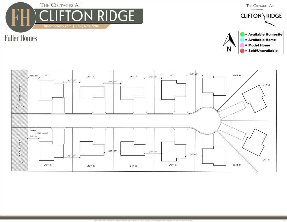 The Cottages At Clifton Ridge Marketing Plat V26.1